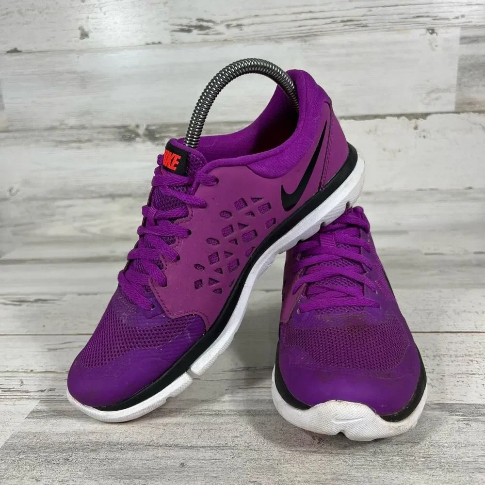 Nike Flex 2015 Women's Running Shoes Purple Pink Magenta 709021-501 Size 7.5 - Picture 5 of 8